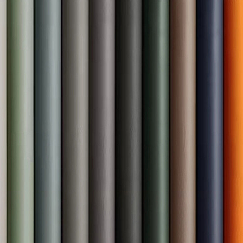 Modern Brown Water Resistant Pouf Lace Round Pouf for Living Room