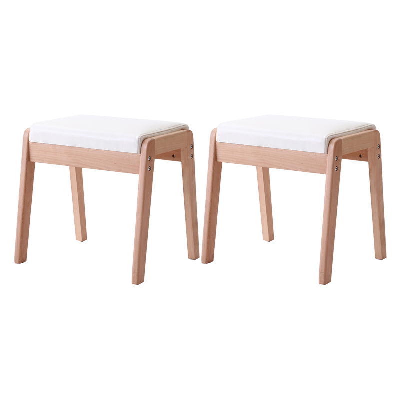 Modern Standard Yellow Rectangle Leather Water Resistant Indoor Standard