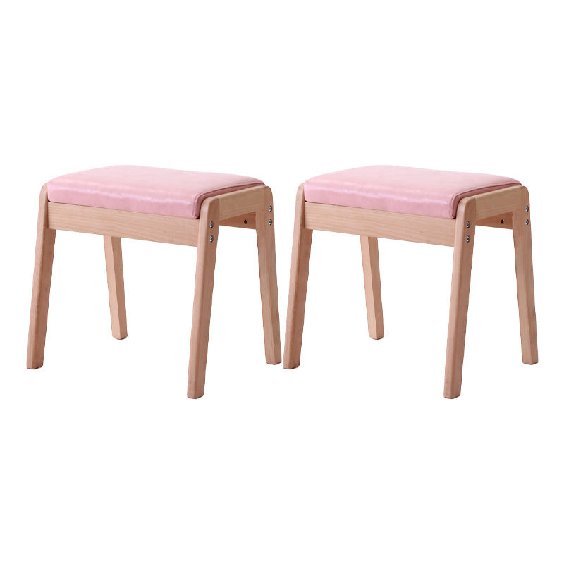 Modern Standard Yellow Rectangle Leather Water Resistant Indoor Standard