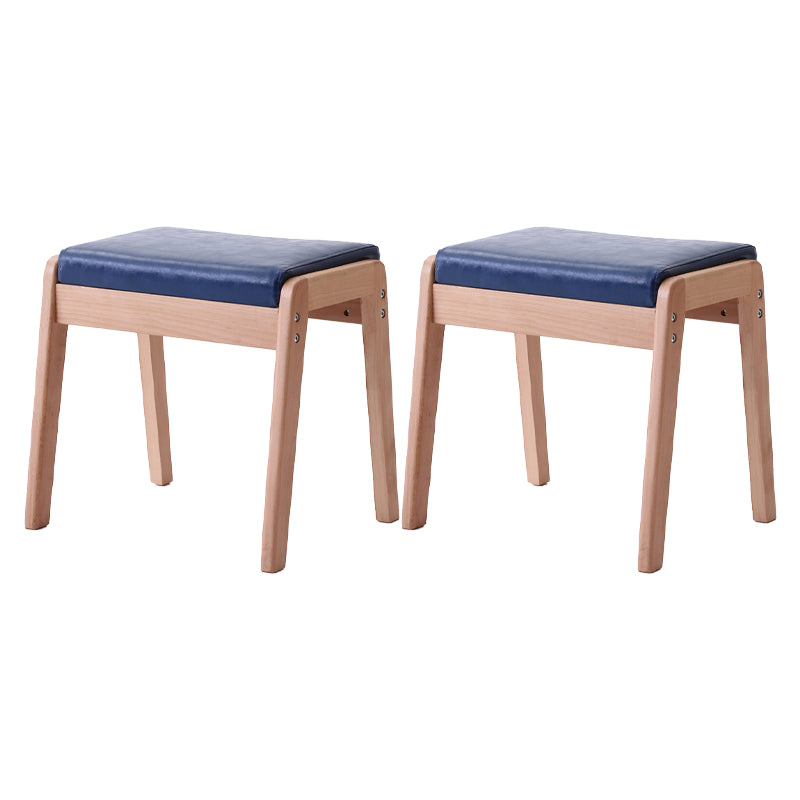 Modern Standard Yellow Rectangle Leather Water Resistant Indoor Standard