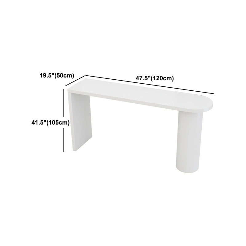 Modern 1/2/5 Pieces Bar Table Set Rectangle Bar Table with High Stools for Home