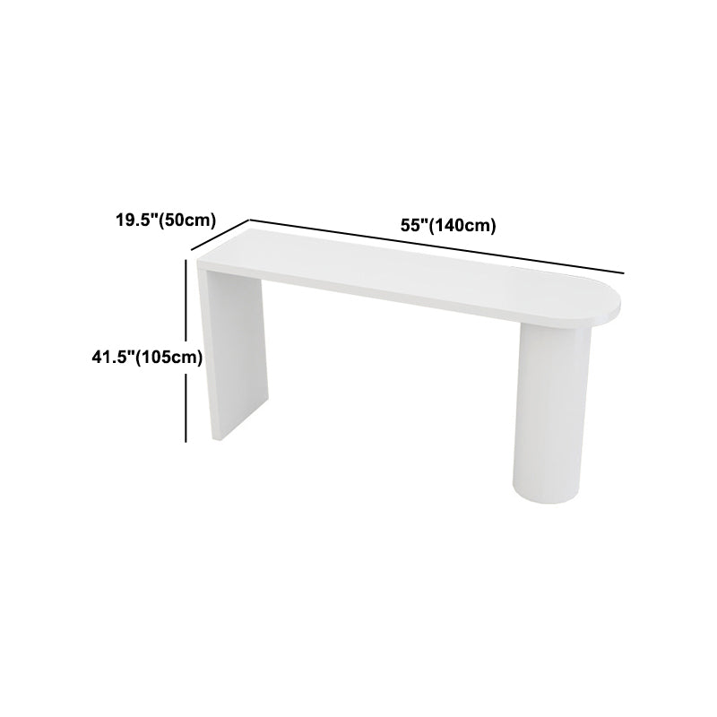 Modern 1/2/5 Pieces Bar Table Set Rectangle Bar Table with High Stools for Home