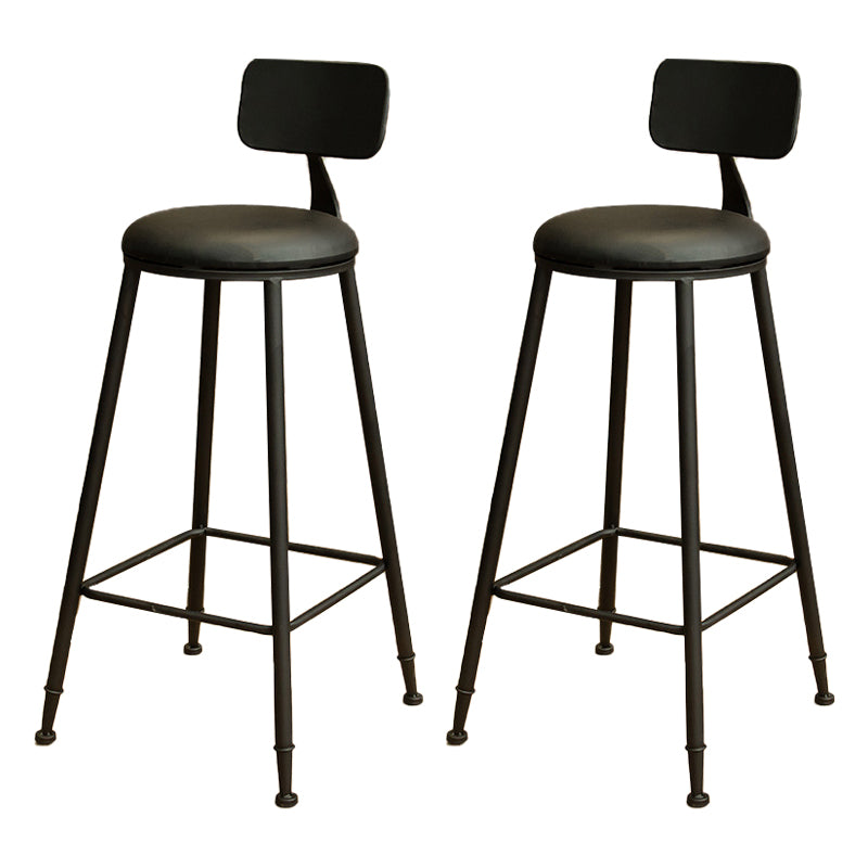 Industrial Wood Bar Table Set 1/2/3 Pieces Round Counter Set for Home Use