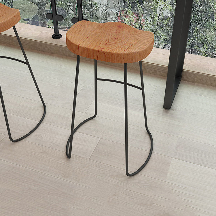 1/2/4 Pieces Industrial Rectangle Pub Table Set Wooden Counter Table with Backless Stools