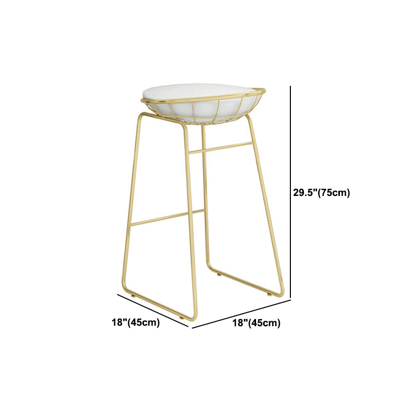 Glam 1/2/3 Pieces Bar Table Set Rectangle Bar Table with High Metal Stools for Home