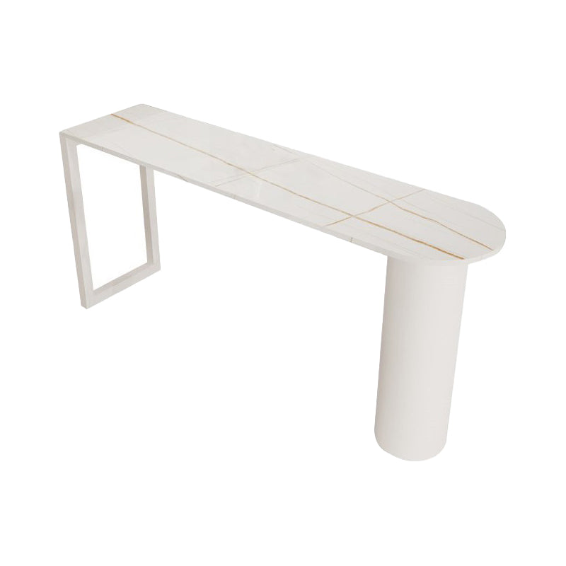 Contemporary 1/2/5 Pieces Sintered Stone Pub Table Set Fixed Table Counter Table