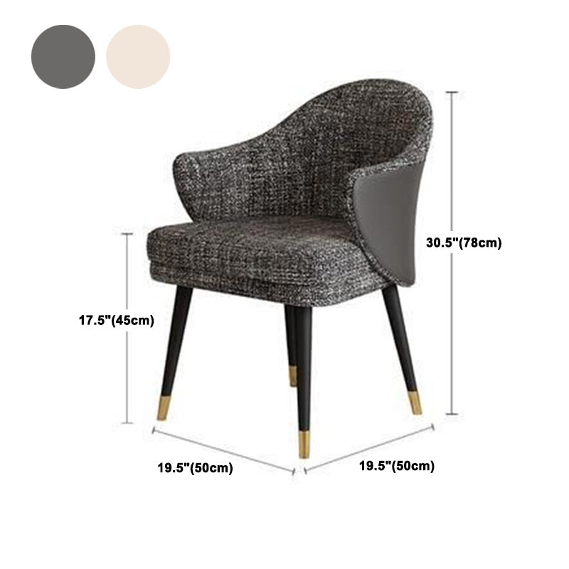 Glam Style Sintered Stone Dining Set Round 1/2/5 Pieces Dining Set for Home Use