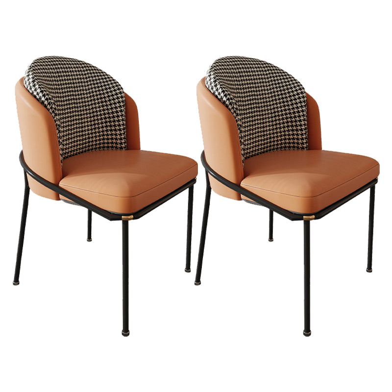 Glam Style Sintered Stone Dining Set Round 1/2/5 Pieces Dining Set