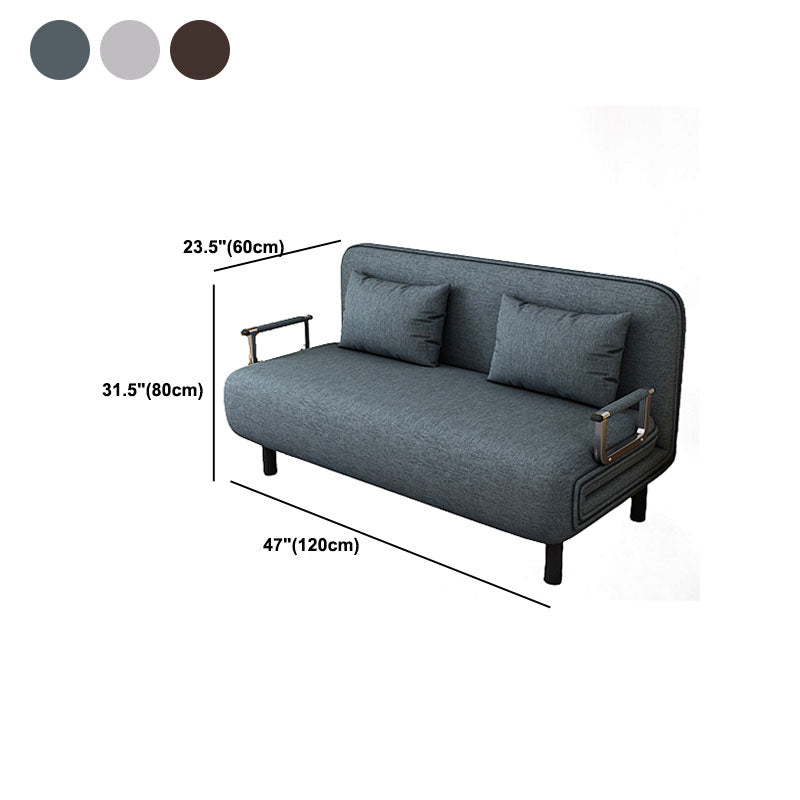 Fabric Sofa Bed with Tight Back 23.62 inch Wide for Living Room