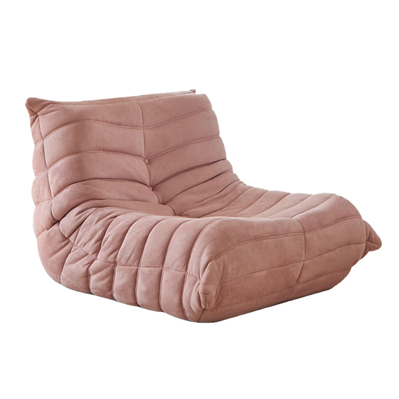 Nordic Armless Tight Back Living Room Reclining Lounge Accent Chair