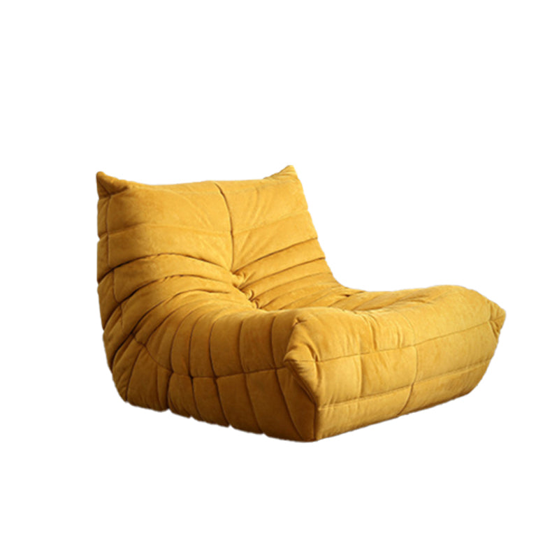 Nordic Armless Tight Back Living Room Reclining Lounge Accent Chair
