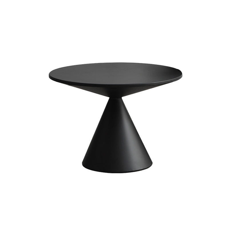 Mid-Century Modern Iron Coffee Table Pedestal Cocktail Table for Home