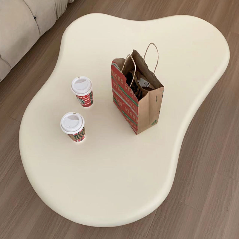 Scandinavian 3 Legs Coffee Table Free form Wooden Cocktail Table for Living Room