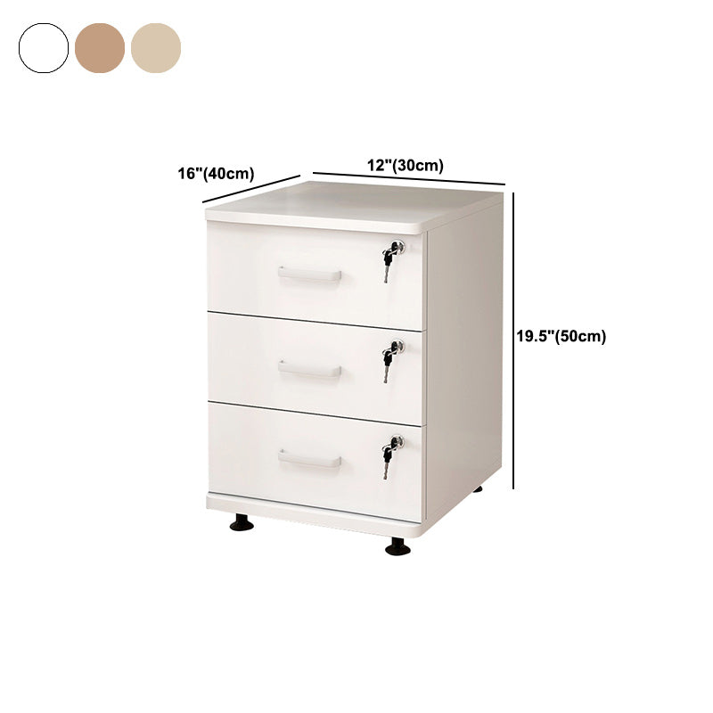 Modern Accent Chest with 3 - Drawer and Black Legs Ring Pulls Chest