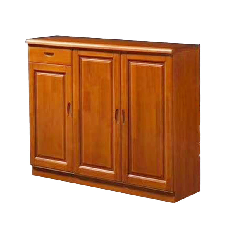 Single Modern Rectangle Side Cabinet Standard Wood Storage Cabinet