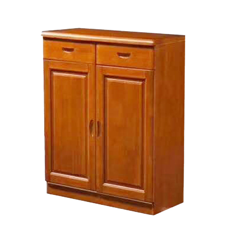 Single Modern Rectangle Side Cabinet Standard Wood Storage Cabinet