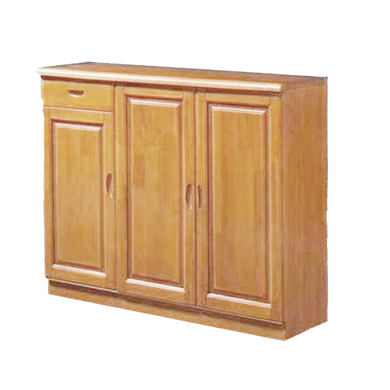 Single Modern Rectangle Side Cabinet Standard Wood Storage Cabinet