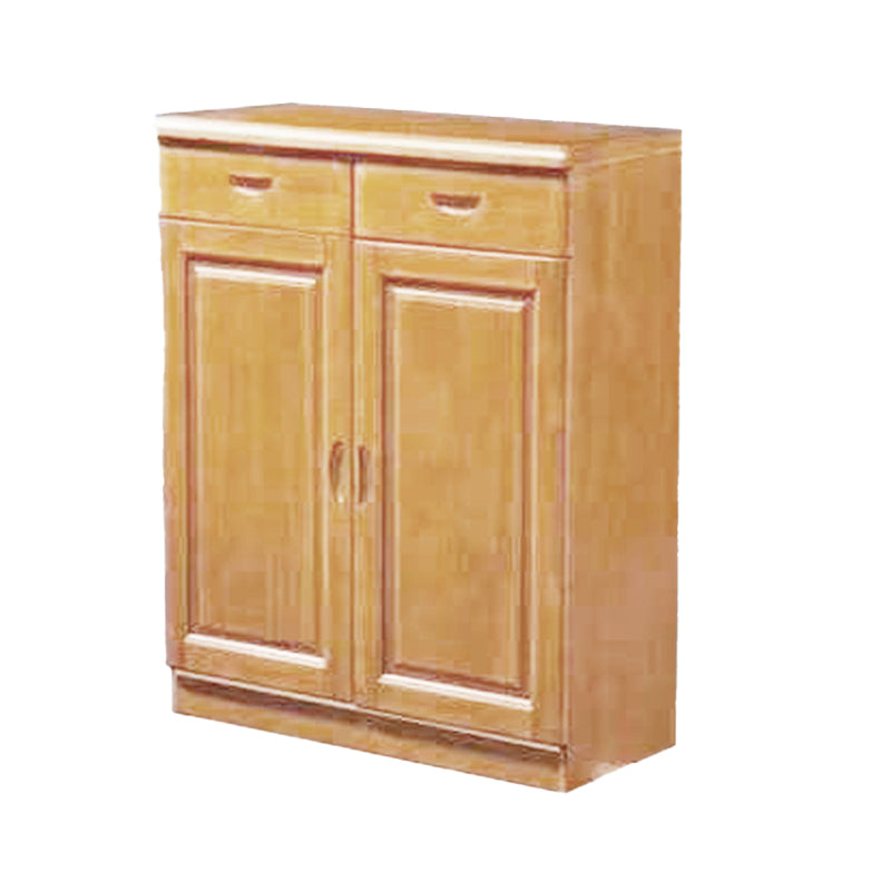 Single Modern Rectangle Side Cabinet Standard Wood Storage Cabinet