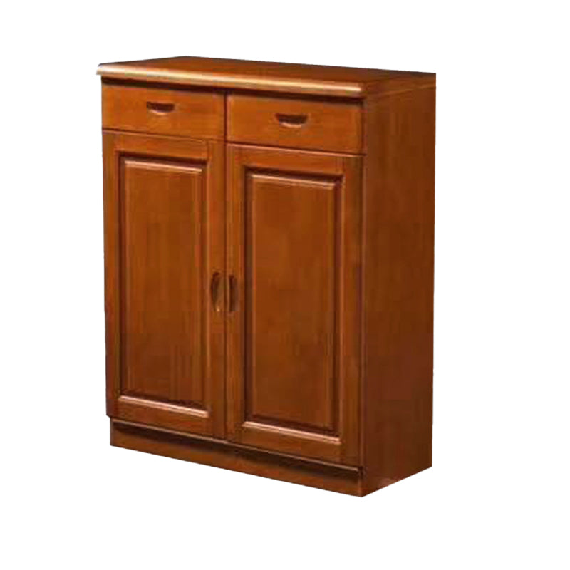 Single Modern Rectangle Side Cabinet Standard Wood Storage Cabinet
