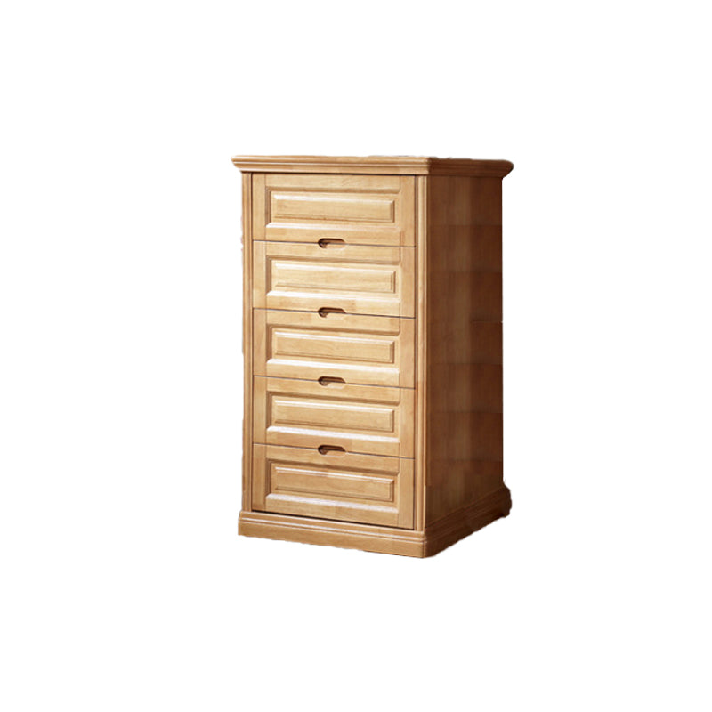 Rectangle Wood Side Cabinet Soft Close Drawers Storage Cabinet