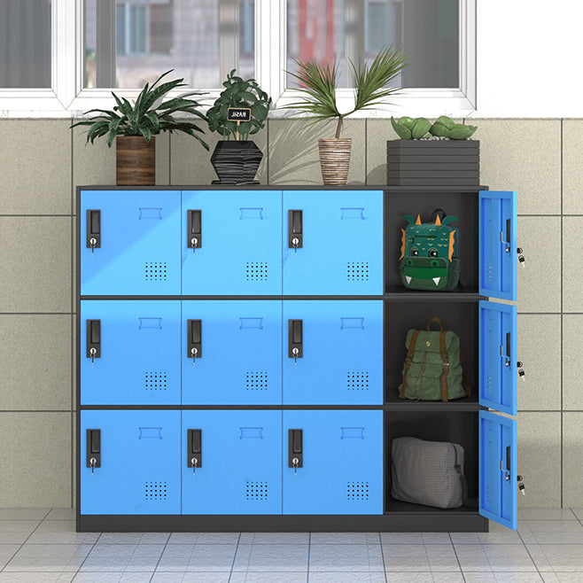 Steel Non-Hanging Storage Cabinet Modern Cabinet with Hinged Doors