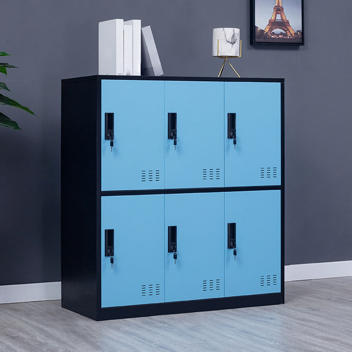 Steel Non-Hanging Storage Cabinet Modern Cabinet with Hinged Doors