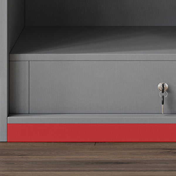 White Colour Wooden Wardrobe Soft Close Door Wardrobe Closet with Garment Rod