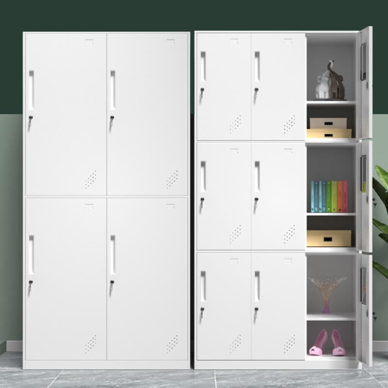 Contemporary Steel Wardrobe Closet Hinged Wardrobe Cabinet for Home