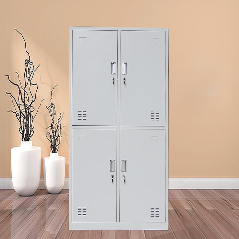 Contemporary Hinged Wardrobe Armoire Steel Wardrobe Cabinet for Home