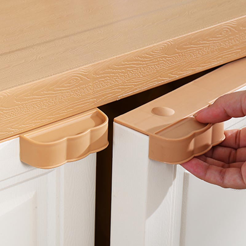 Plastic Matte Finish Storage Cabinet for Bedroom Contemporary Hinged Door Cabinet