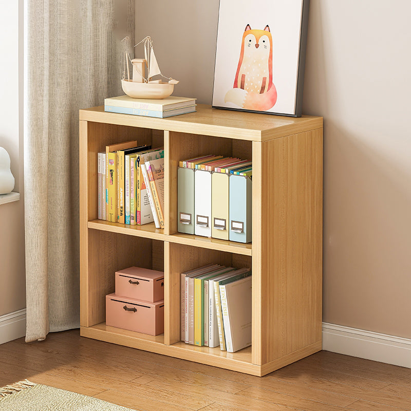 11.81" Wide Contemporary Wooden Bookshelf Cube Shelf Bookcase