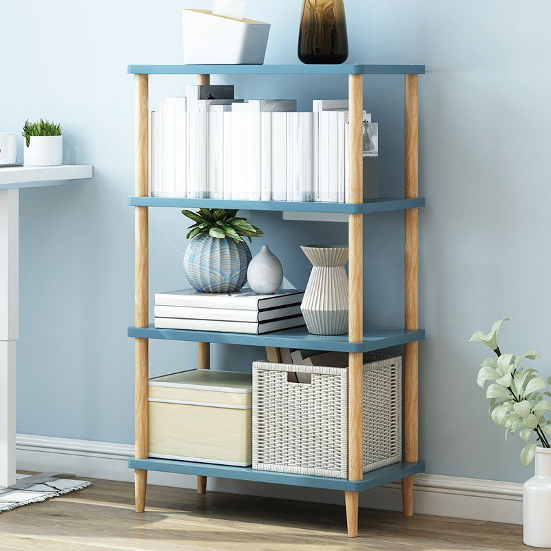 Modern Etagere Wooden Book Shelf Open Shelf Bookcase for Home