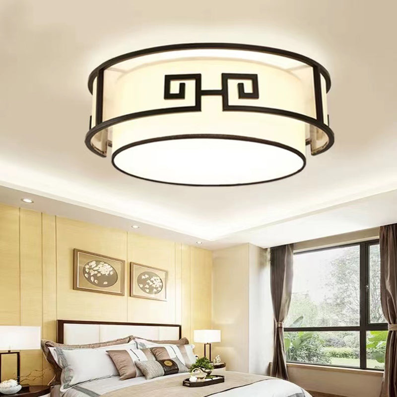 New Chinese Style Ceiling Light Geometry Shape Ceiling Lamp for Living Room