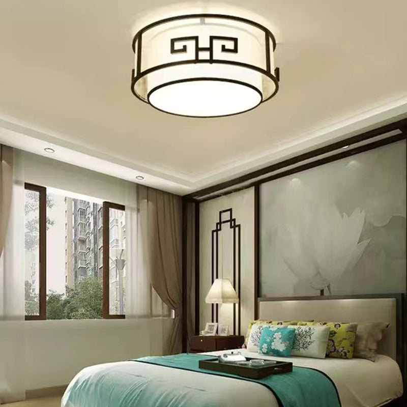 New Chinese Style Ceiling Light Geometry Shape Ceiling Lamp for Living Room