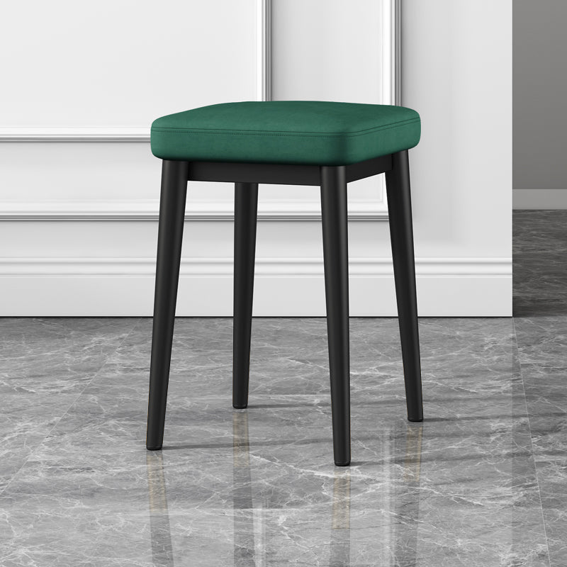 Cotton Blend Square Ottoman Whole Colored Fade Resistant Glam Cube Ottoman