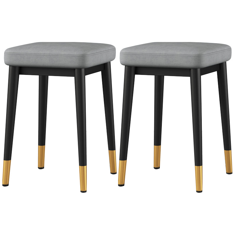 Cotton Blend Square Ottoman Whole Colored Fade Resistant Glam Cube Ottoman