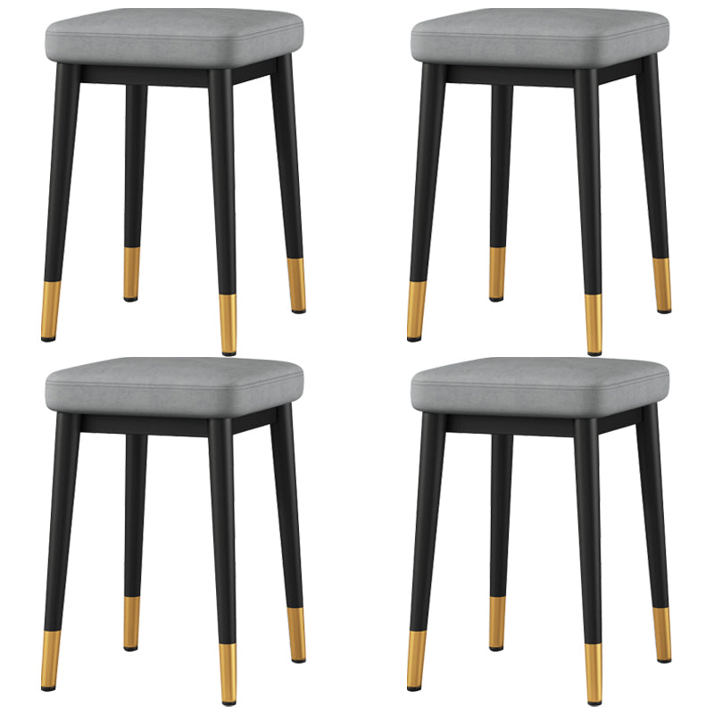 Cotton Blend Square Ottoman Whole Colored Fade Resistant Glam Cube Ottoman