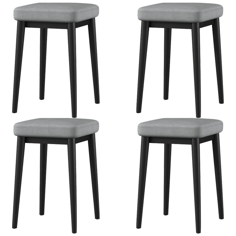 Cotton Blend Square Ottoman Whole Colored Fade Resistant Glam Cube Ottoman