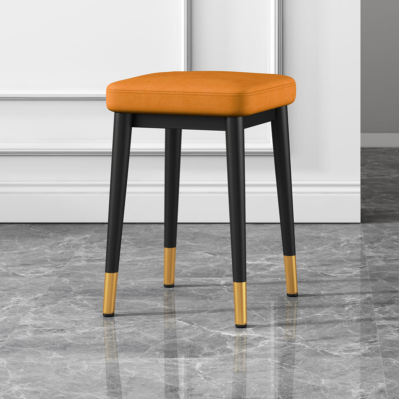 Cotton Blend Square Ottoman Whole Colored Fade Resistant Glam Cube Ottoman