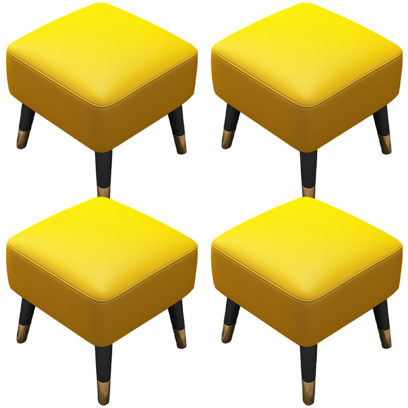 Modern Tear Resistant Standard Solid Color Leather Indoor Standard