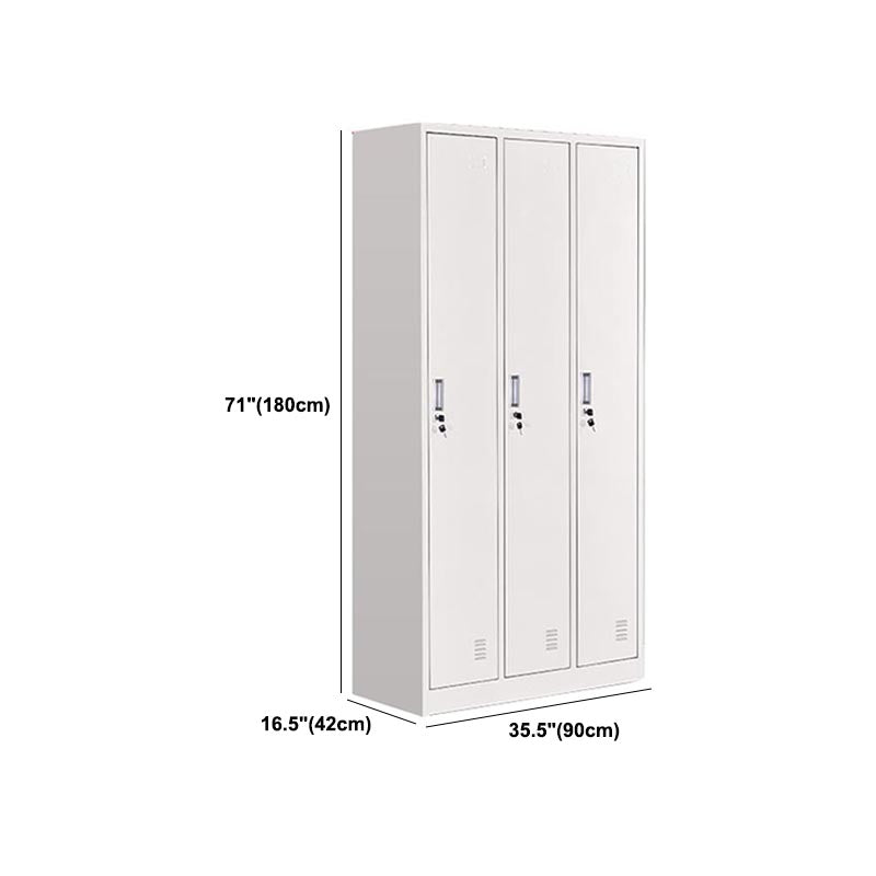 Contemporary Style Wardrobe Steel Home Wardrobe Closet,35.43" D x 16.54" W x 70.87" H