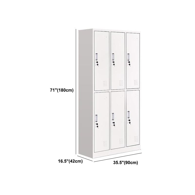 Contemporary Style Wardrobe Steel Home Wardrobe Closet,35.43" D x 16.54" W x 70.87" H
