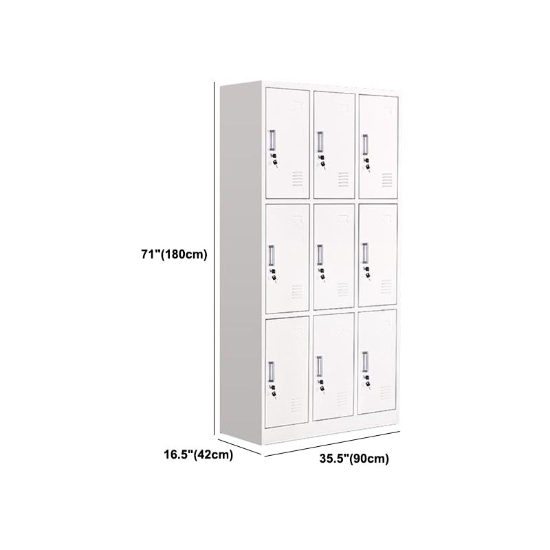 Contemporary Style Wardrobe Steel Home Wardrobe Closet,35.43" D x 16.54" W x 70.87" H