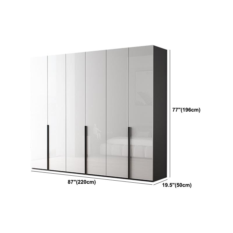 Modern Wooden Wardrobe Soft Close Drawer Wardrobe Closet for Bedroom
