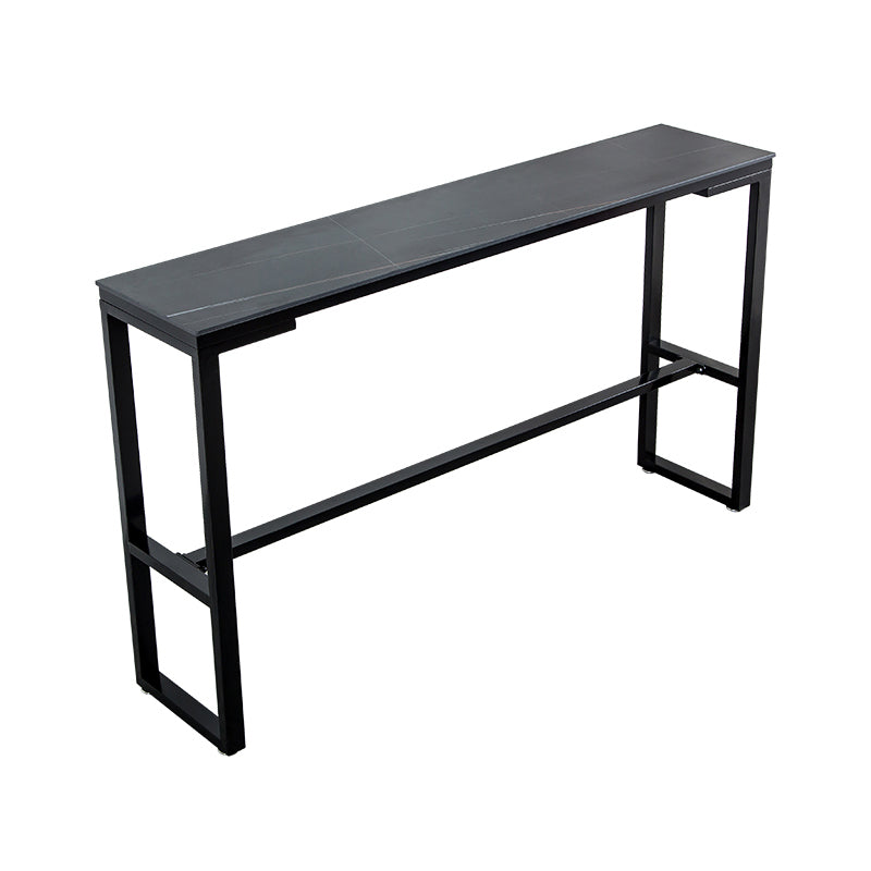 Glam Living Room Counter Set 1/2/3/4/7 Pieces Rectangle Trestle Bar Pub Table Set