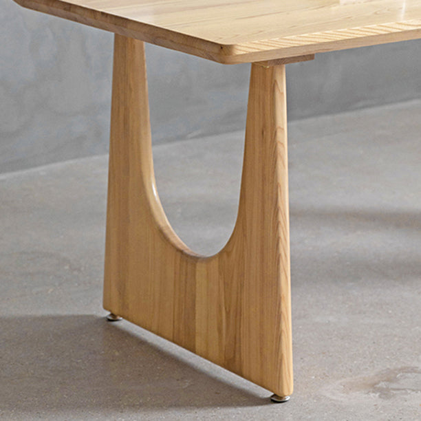 Industrial 1/2/4/5/6 Pieces Rectangle Dining Solid Wood Dining Room Table with Chairs