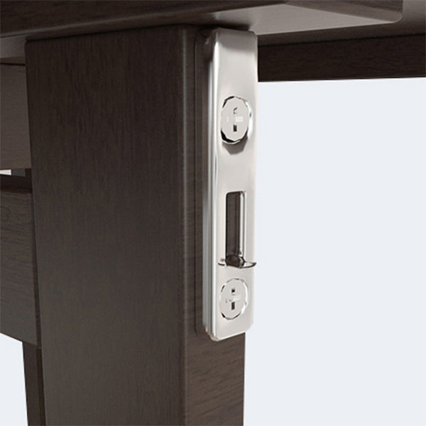 Modern Dining Set 1/2 Pcs Solid Wood Dining Table with Drop Leaf