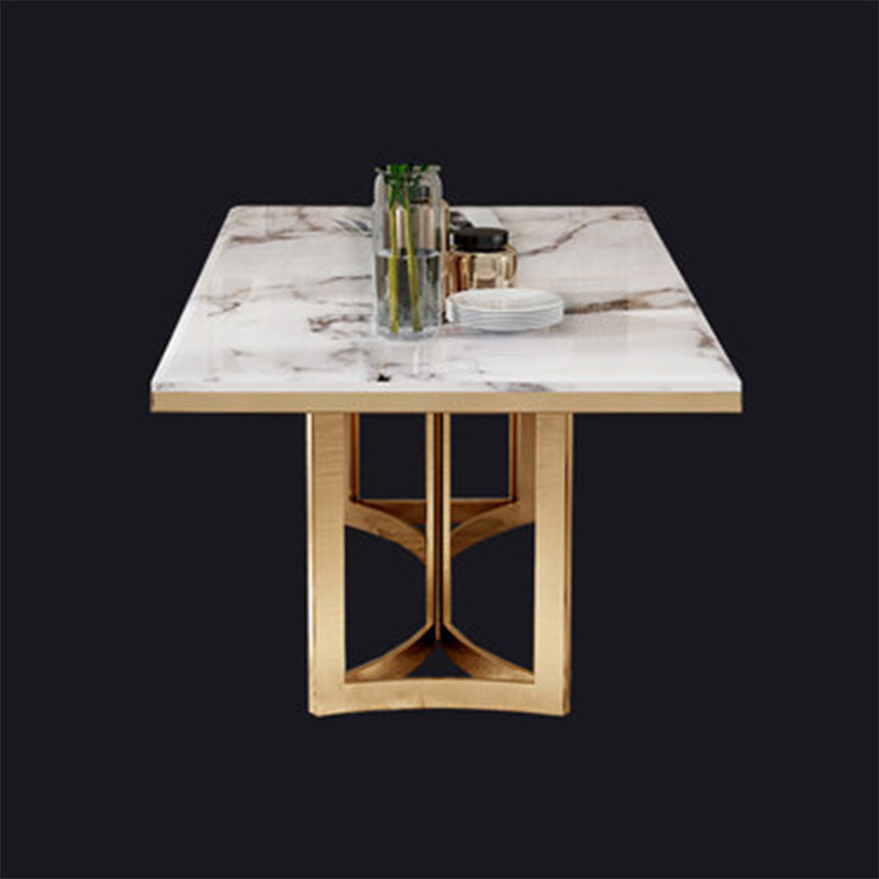 Contemporary Style Rectangle Table Set 1/2/3/5/7 Pieces Dining Set for Home