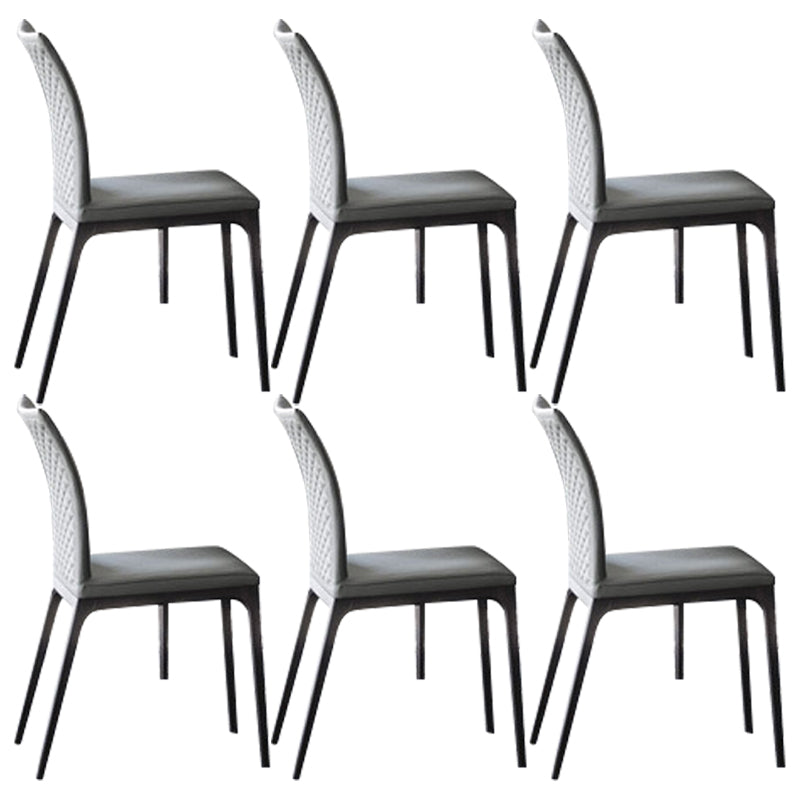 Contemporary Style Rectangle Table Set 1/5/6 Pieces Dining Set for Home