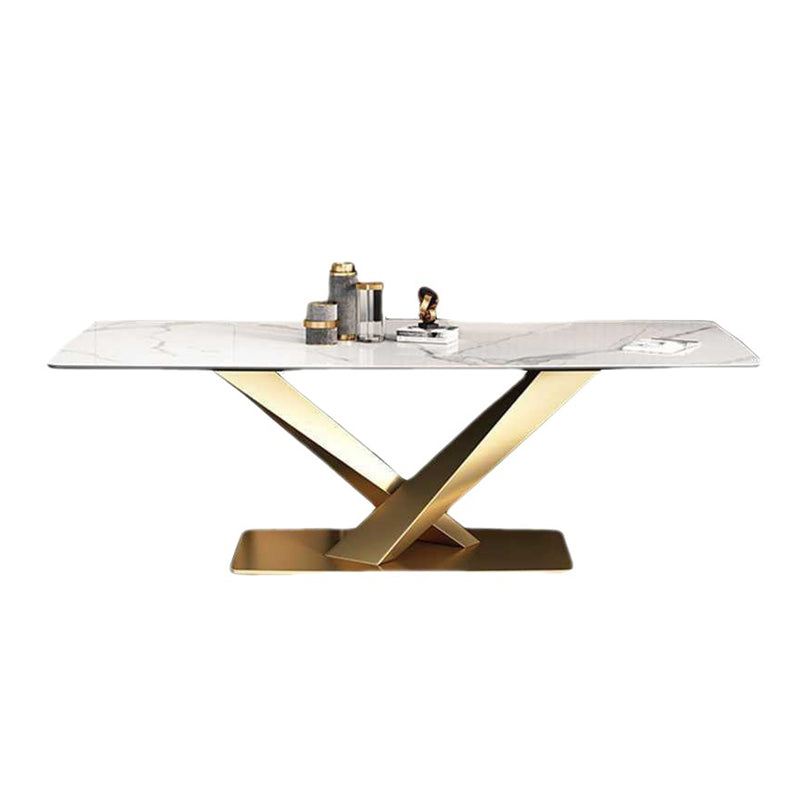 Contemporary Style Rectangle Table Set 1/5/6 Pieces Dining Set for Home